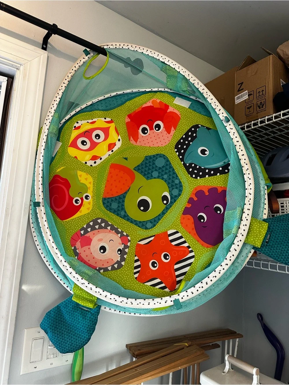 Infantino Turtle Ball Pit Play Mat 3 in 1 educational design